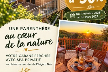 La Cabane des Nids en Périgord & Spa à St Geniès (1)