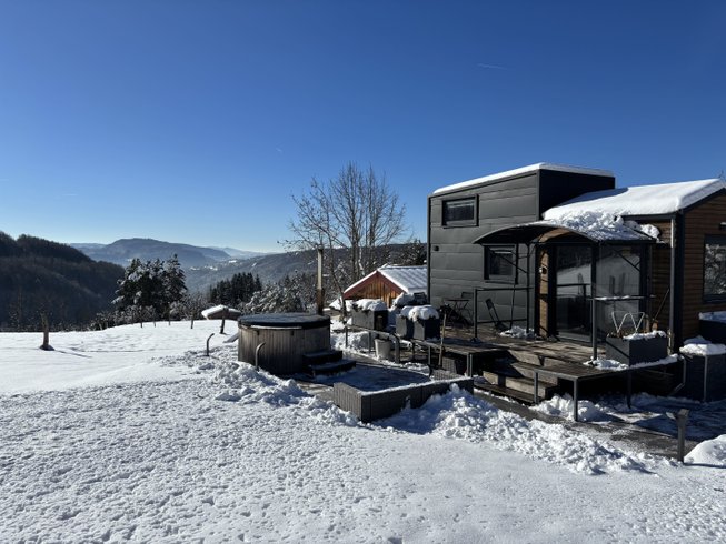 Hébergement AbracadaRoom : Tiny house Athena & Spa - Image 11