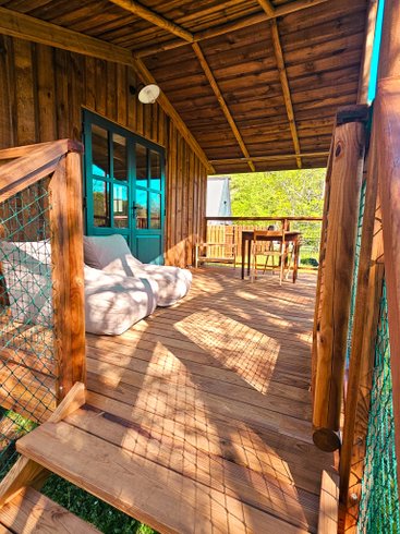 Hébergement AbracadaRoom : La Cabane du Héron, lodge sur pilotis, étang, nature, biodiversité - Image 12