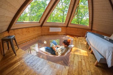 Cabane avec spa "Cocoon" à Lamothe-Fénelon (3)