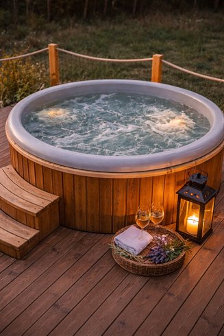 Hébergement AbracadaRoom : Yourte meloa avec jacuzzi - Image 5