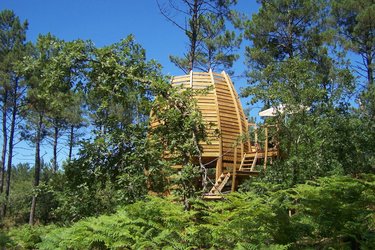 Cabane Perchée (2/3 pers) à Captieux (1)