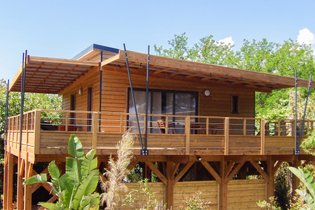 Lodge Kabane sur pilotis