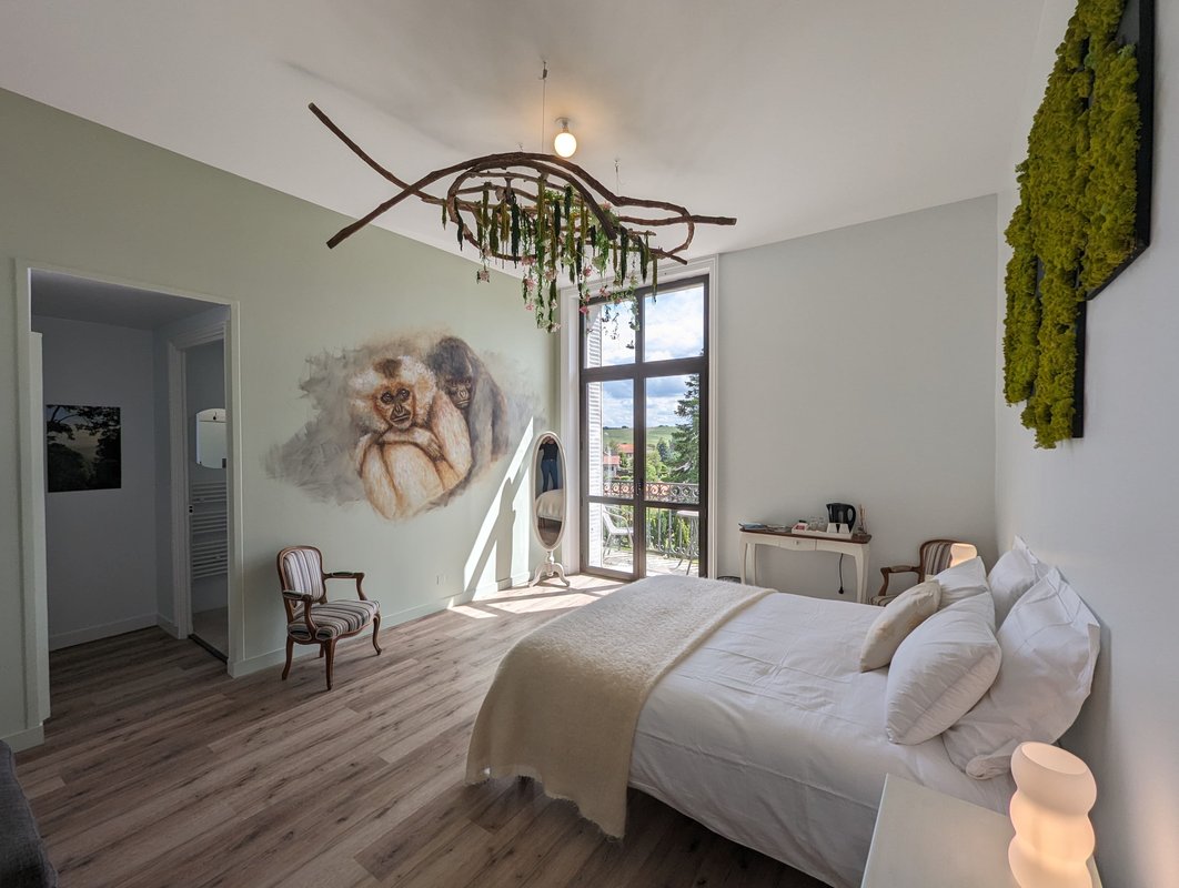 Chambre "Rêve de Gibbon" à Parentignat (1)