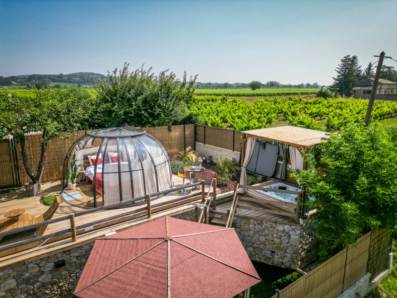 Hébergement AbracadaRoom : Vignabulle & Spa & Sauna - Image 13