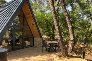 Chalet  CanopéA SPA Privatif, Domaine CollinéA en Drôme Des Collines à Bathernay (3)