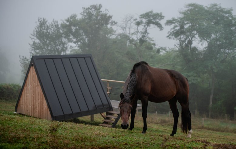Hébergement AbracadaRoom : Tiny A-frame & Spa - Image 12