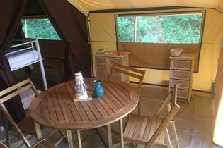 Tente et tente lodge Vendée