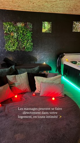 Hébergement AbracadaRoom : "F"anny - Wigwam, piscine & spa - Image 42