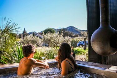 L'ASPHODELE la cabane chic à Saze (3)