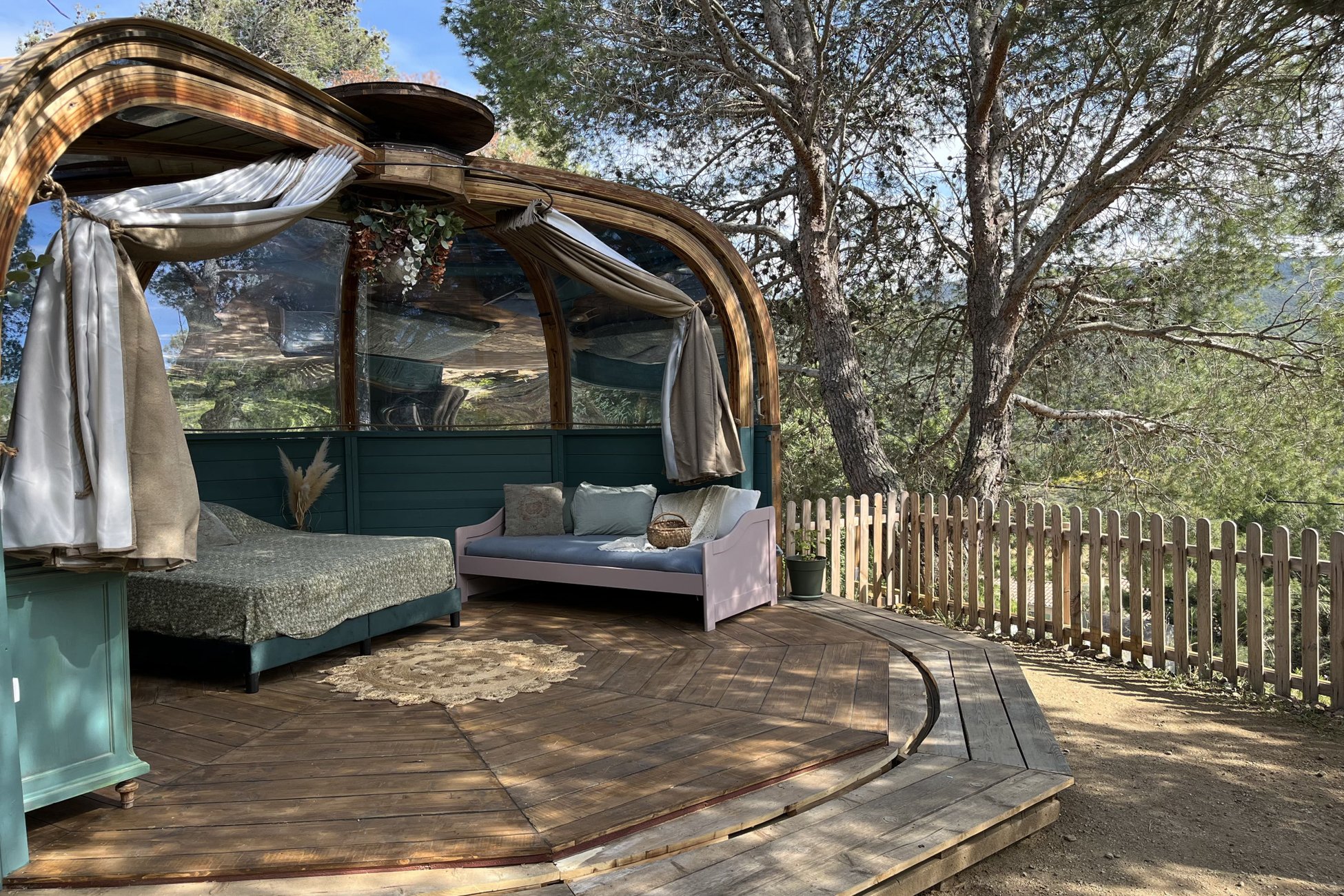 Hébergement UnicStay : La Clochette et sa vue extraordinaire à Ansignan