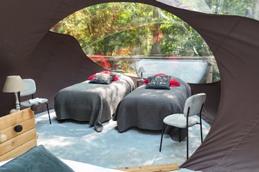 Bulle du  bois & Spa privatif à Epiens (4)