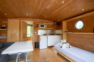 Cabane sur l'eau Allier