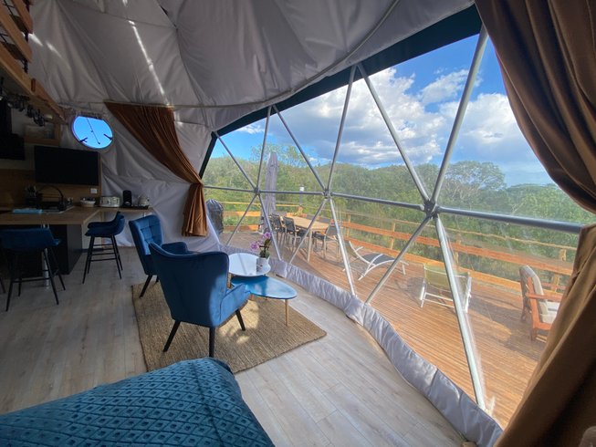 Domaine AbracadaRoom : Glamping Dôme les Cigales - Image 4