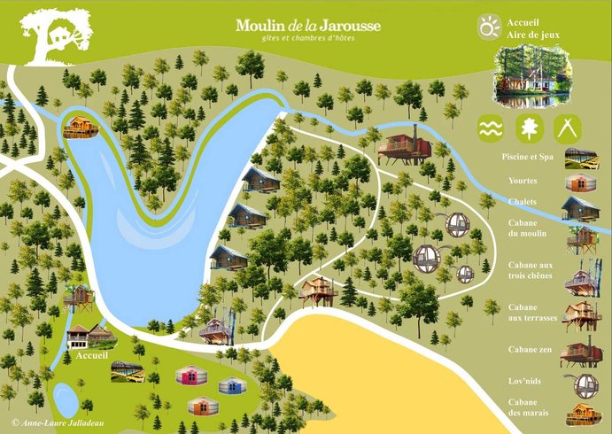 Domaine AbracadaRoom : Le Moulin de la Jarousse - Image 4