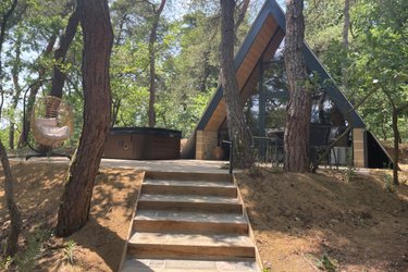 Chalet  CanopéA SPA Privatif, Domaine CollinéA en Drôme Des Collines à Bathernay (1)