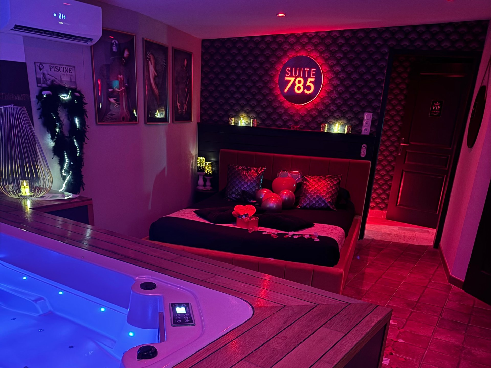 Suite 785 Chambre Romantique Spa & Sauna