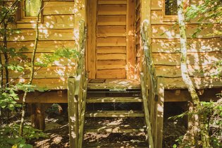 Cabane sur pilotis Territoire de Belfort