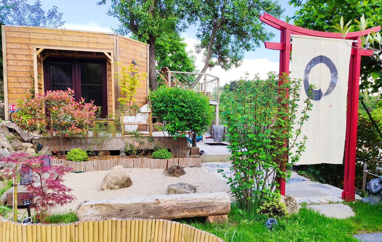 La cabane japonaise à Vernoux En Vivarais (2)