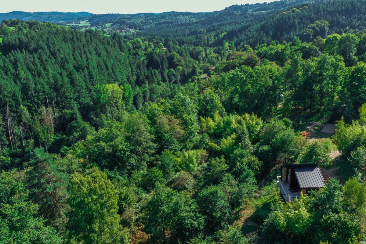 Cabane Petite Ourse & Spa à Cunlhat (6)