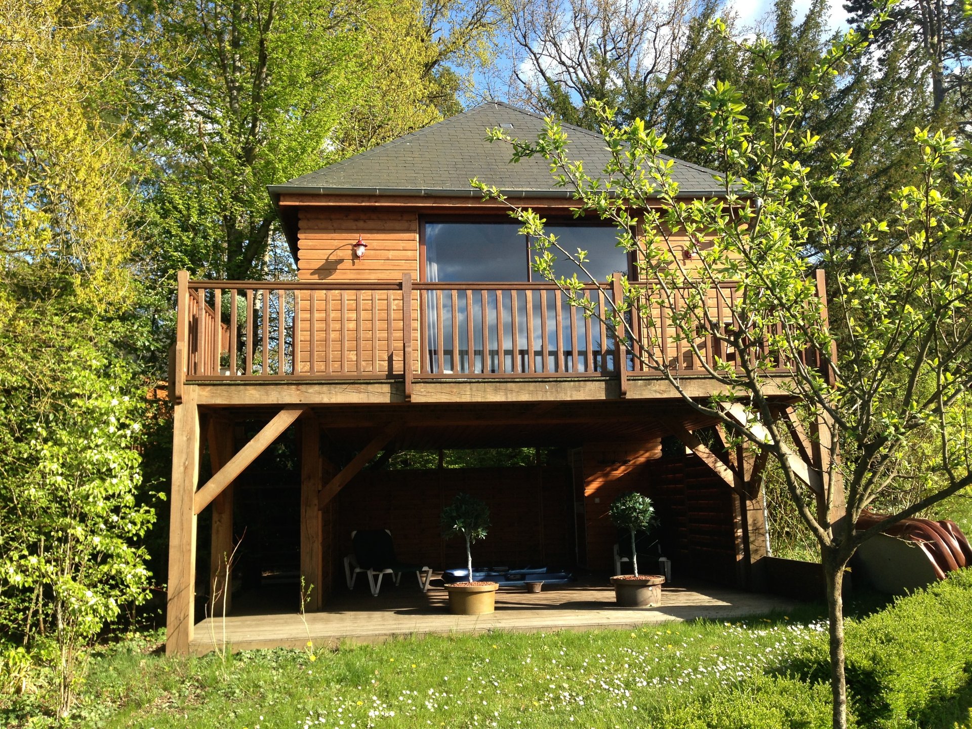 Cabane du Manoir du Parc & Spa privatif
