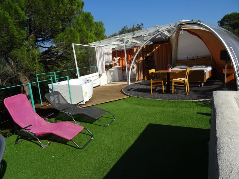 Hébergement AbracadaRoom : Bulle sur le toit - Image 1