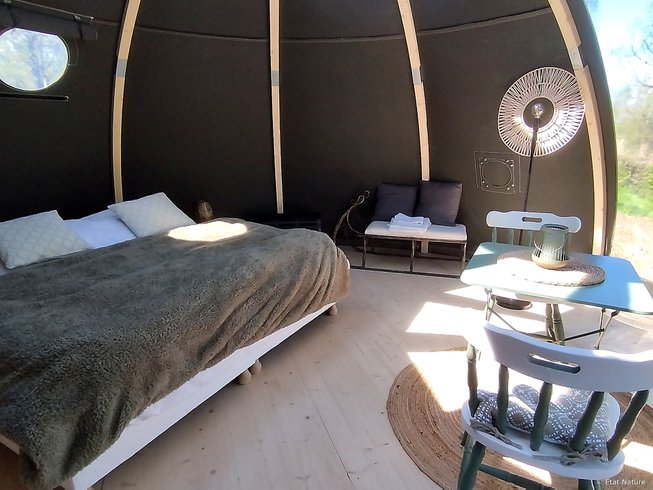 Hébergement AbracadaRoom : La bulle de l'étang d'Etat Nature - Image 2