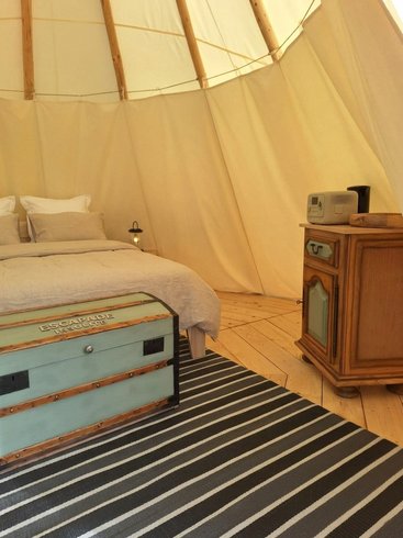 Hébergement AbracadaRoom : TIPIS nature, coucher de soleil et petit-déjeuner - Image 6