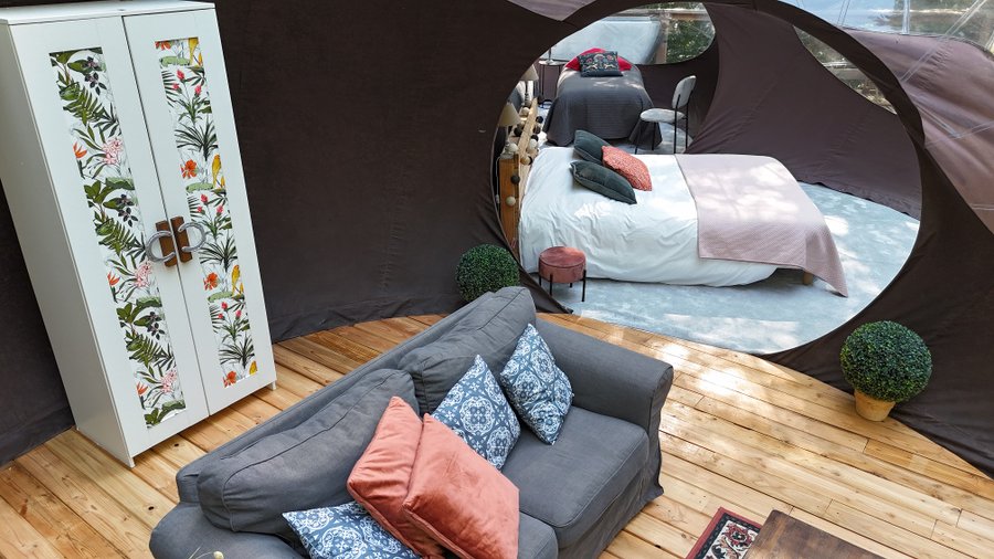 Hébergement AbracadaRoom : Bulle du  bois & Spa privatif - Image 6