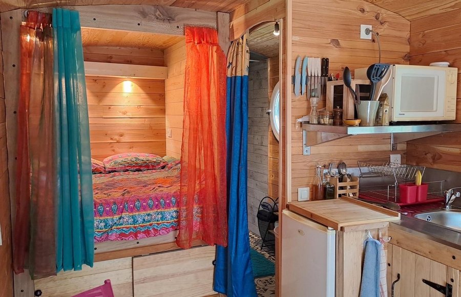 Hébergement AbracadaRoom : Terra Bosca - La roulotte - Image 6