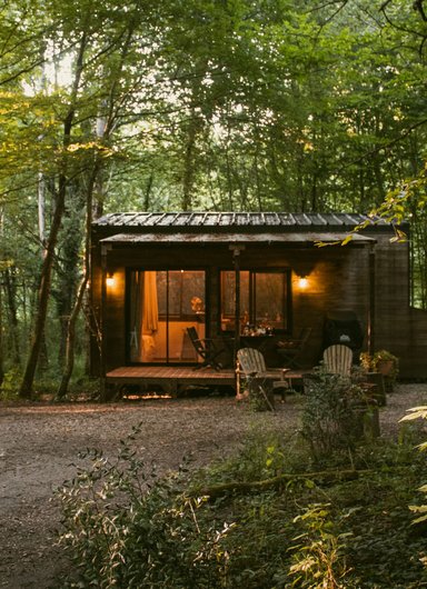 Tiny House Lumen & son bain bordelais à Saint Martin Curton