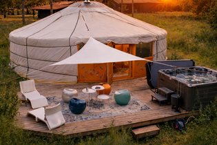 Yurt Bohemian chic & Spa