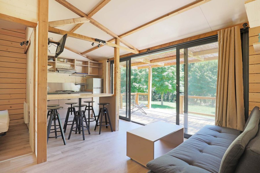 Hébergement AbracadaRoom : HY•Lødge Spa-6pers N°4 (Chalet nature avec spa privatif) - Image 9