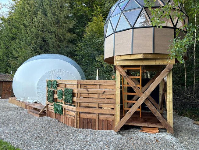 Hébergement AbracadaRoom : Dôme Lunaire D'Olia et son bain nordique - Image 4