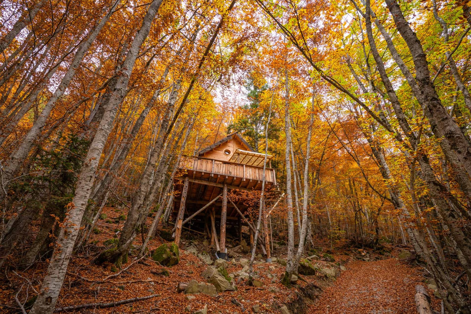 Hébergement UnicStay : Cabane Spa des Trolls à Saint Léger Les Mélèzes