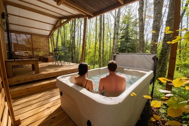 HY•Lødge Spa-2pers N°2 (Chalet nature avec spa privatif) à Anould (1)