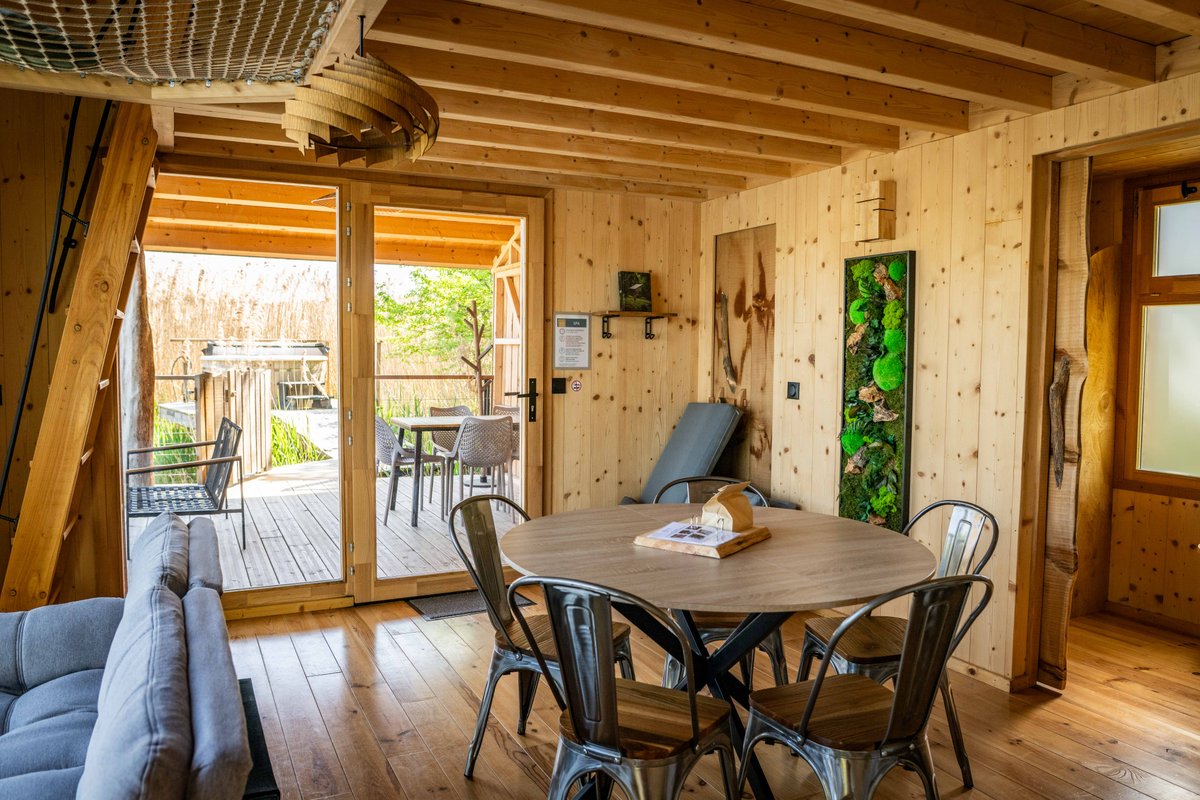Cabane Spa Végétale 5 pers à Bâgé-Dommartin (15)
