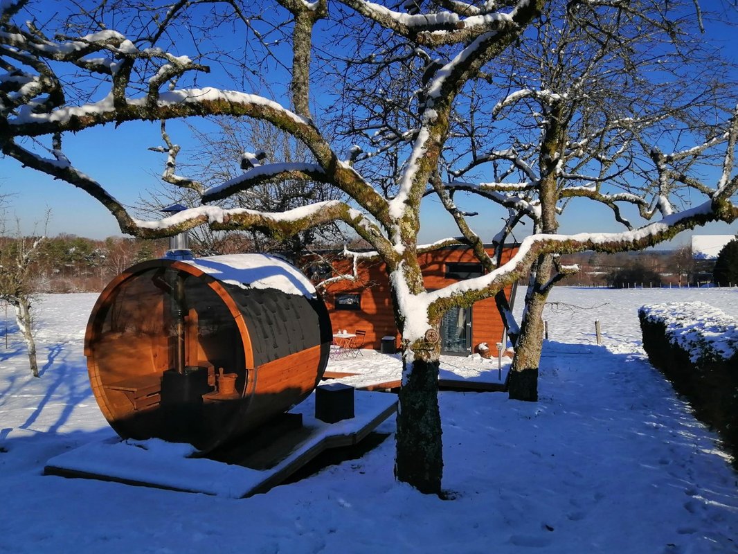 Tiny House  Ô P'tit Nid Milie  & son sauna : Classée 1 étoile à Bellefontaine (28)