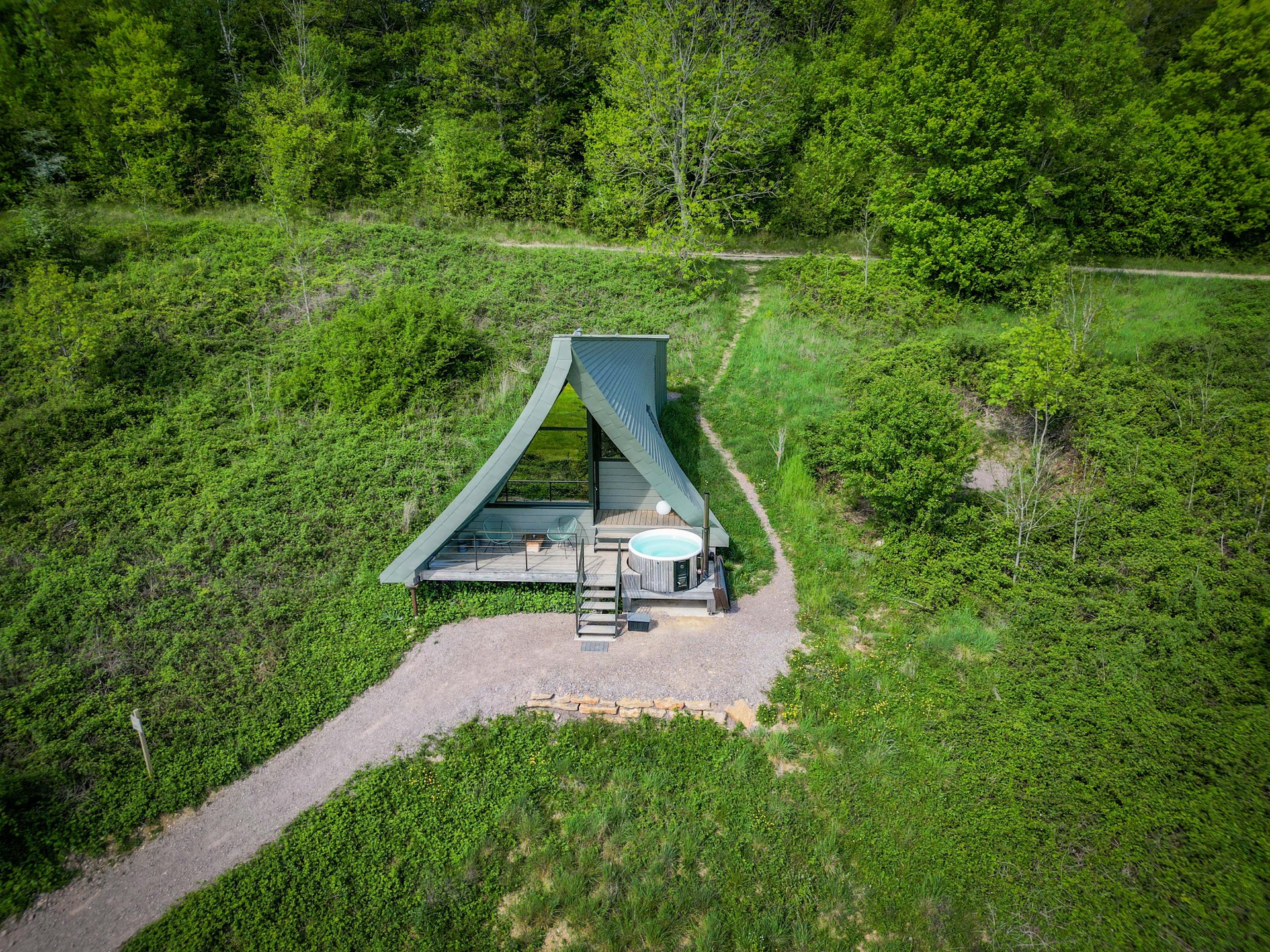Singi : ecolodge de luxe en pleine nature avec bain nordique