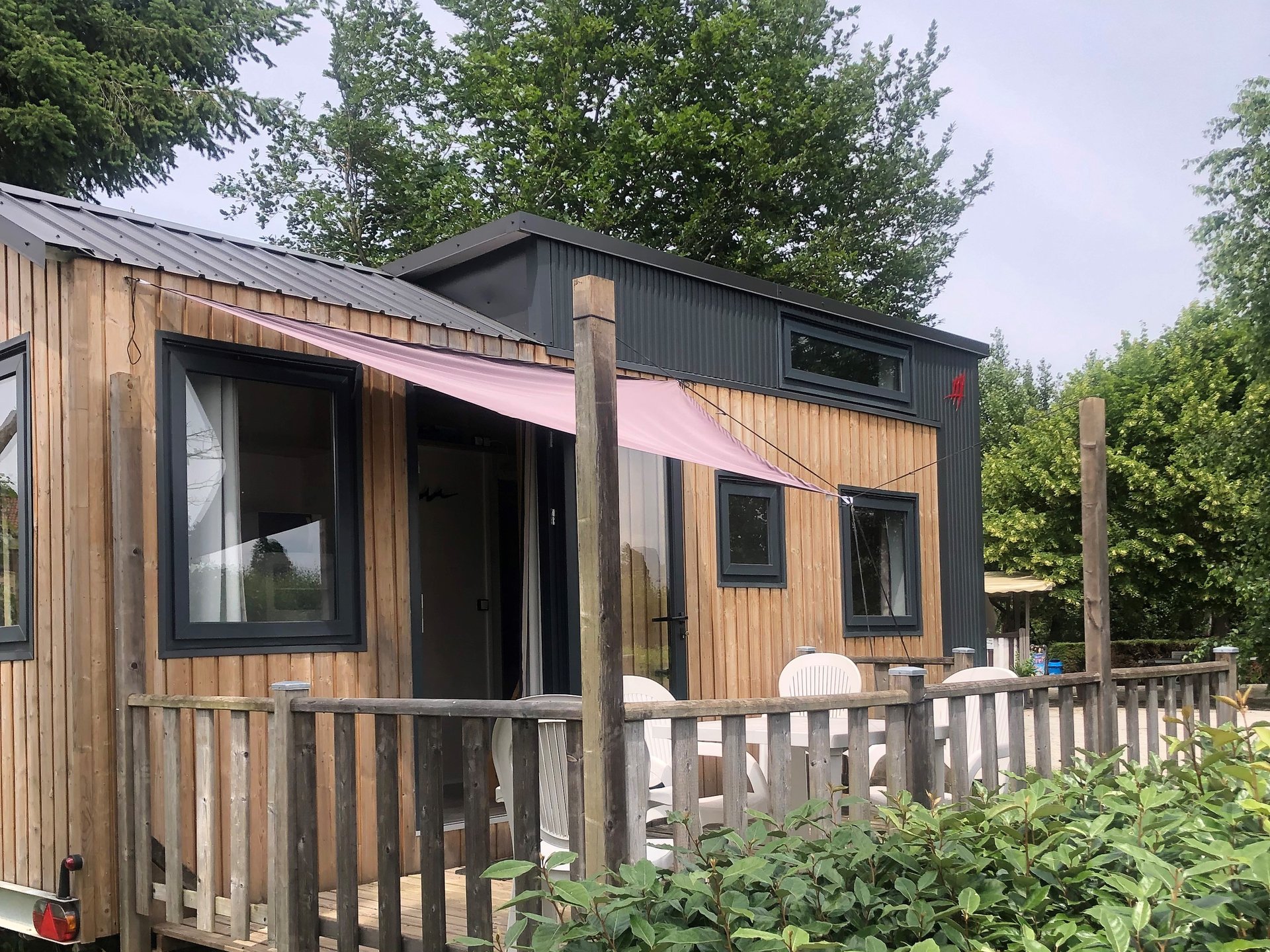 Tiny home au Village Vacances & Camping du Lac Saint Georges
