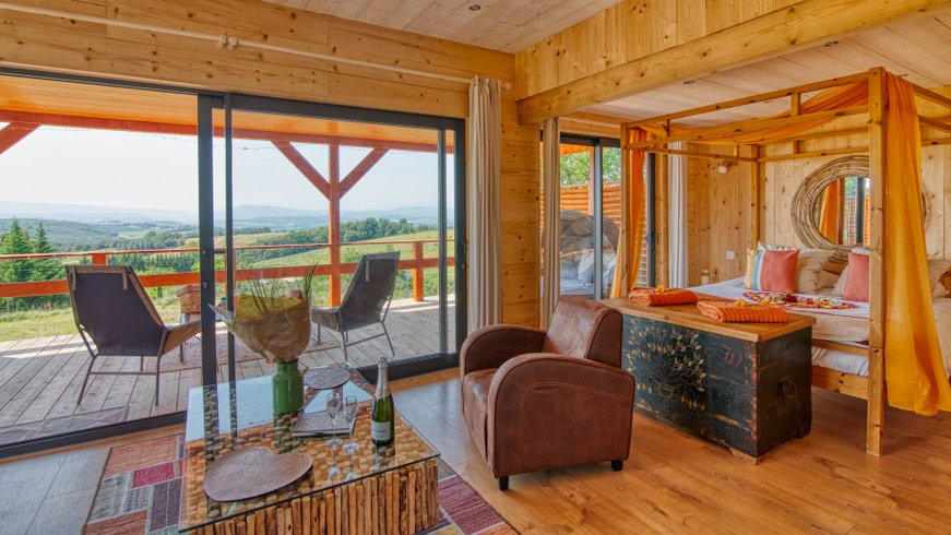 Hébergement AbracadaRoom : La Cabane perchée "A perte de vue" - Image 11