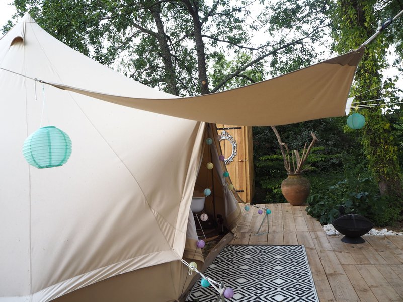 Hébergement AbracadaRoom : Tente Sibley "le Rêve" & Spa - Image 6