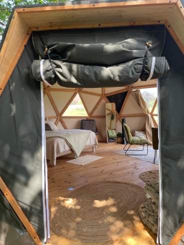 Hébergement AbracadaRoom : Cèdre dôme géodésique & Spa - Image 19