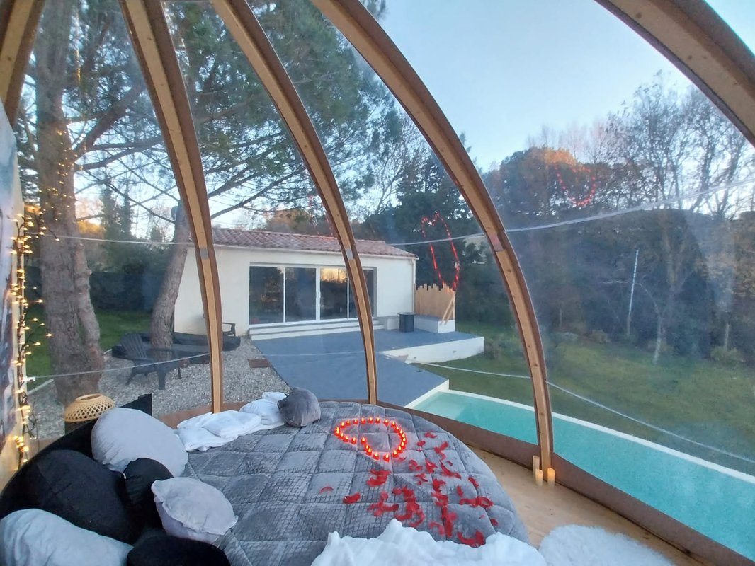 "F"anny - Wigwam, piscine & spa à Malves En Minervois (69)