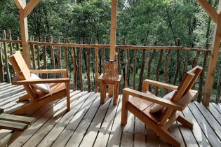 Cabane dans les arbres Saône-et-Loire
