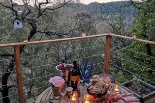 Cabane sur pilotis Var