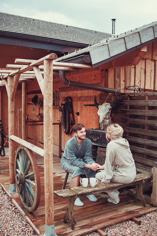 Cabane Le Saloon & Spa à Le Biot (4)