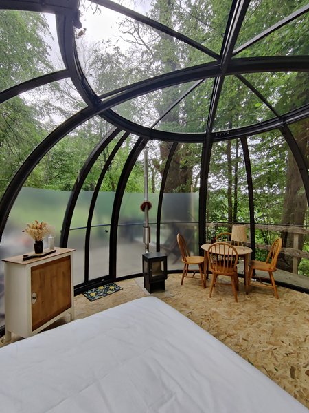 Hébergement AbracadaRoom : Le Dôme Transparent & son spa - Image 10