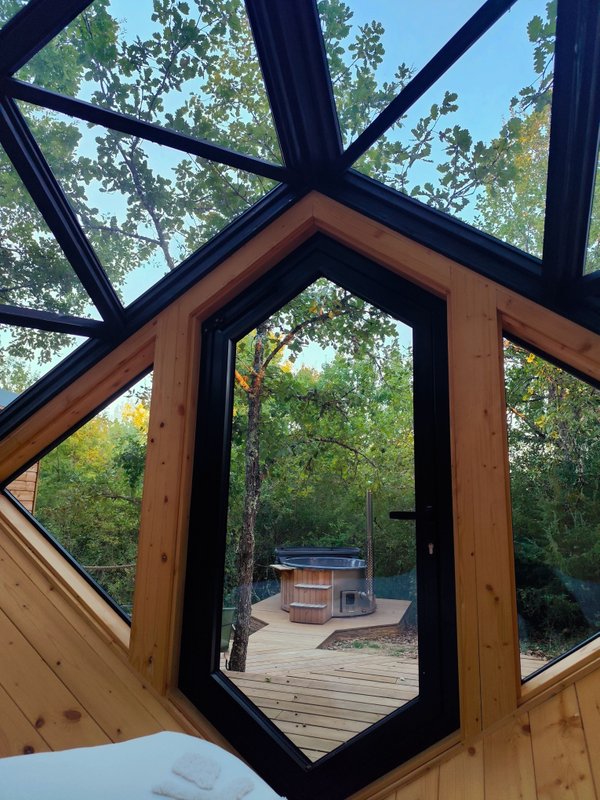 Cocon de verre avec Bain Nordique à Moissac (27)