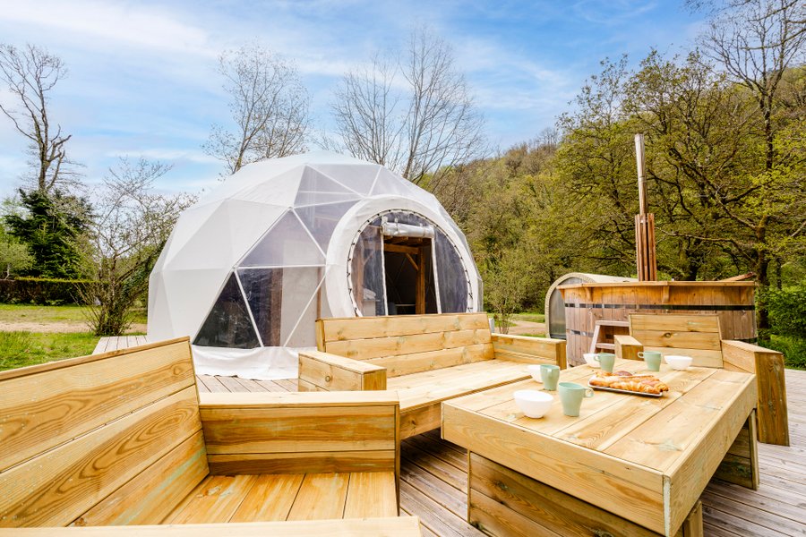 Hébergement AbracadaRoom : Dôme vue Rivière & spa - Image 2